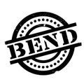 Bend rubber stamp