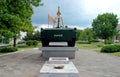 Bender near Tiraspol, Transnistria, Moldova: Tank Monument at the Memorial of Military Glory