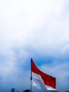 Indonesian red and white flag