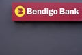 Bendigo and Adelaide Bank Sign Royalty Free Stock Photo