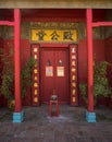 Bendigo City, Joss House Entrance Royalty Free Stock Photo