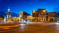 Bendigo, Victoria, Australia - Alexandra Fountain in the town centre at night