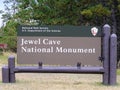 Jewel Cave National Monument sign board