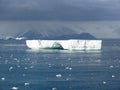 Iceberg off coast of Cape Adare Antarctica Royalty Free Stock Photo
