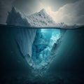 Beneath the iceberg