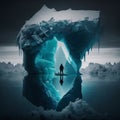 Beneath the iceberg