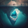 Beneath the iceberg