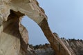 La Ventana Arch, El Malpais, New Mexico vertical Royalty Free Stock Photo