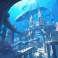 Beneath the Sea: An Enchanted Cityscape