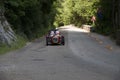 BENEDETTI GIANNINI FIAT 750 SPORT 1950 on an old racing car in rally Mille Miglia 2017 the famous italian historical race 1927-19 Royalty Free Stock Photo