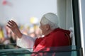 Benedict XVI in Royalty Free Stock Photo