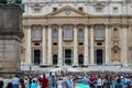 Benedict XVI. The general audience in St. Peter's Square Royalty Free Stock Photo