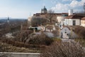 Benedictine Abbey in city Melk, Austria Royalty Free Stock Photo