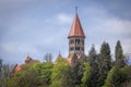 Benedictine Abbey in Clervaux Royalty Free Stock Photo