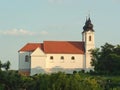 Benedictine abbey near the lake Balaton in Tihany, Royalty Free Stock Photo