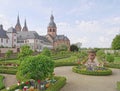 Benedictine abbey Seligenstadt baroque garden