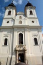 Benedictine Abbey of Tihany at Lake Balaton Royalty Free Stock Photo