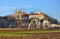 Benedictine abbey in Tyniec, Krakow, Poland Royalty Free Stock Photo