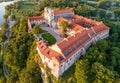 Benedictine abbey in Tyniec, Krakow, Poland Royalty Free Stock Photo