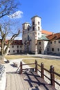 Benedictine abbey in Tyniec near Krakow, Poland Royalty Free Stock Photo
