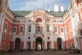 Benedictine Monastery in Broumov, the Baroque era Royalty Free Stock Photo