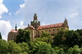 Benedictine Monastery in Kladruby by Jan Blazej Santini Aichel and Kilian Ignac Dientzenhofer, Plzen Region, Czech Republic, sunny