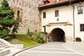 Benedictine monastery - Tyniec, Cracow. Royalty Free Stock Photo