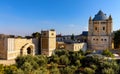 Benedictine Virgin Mary Dormition Abbey on Mount Zion, near Zion Gate outside walls of Jerusalem Old City in Israel Royalty Free Stock Photo