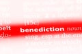 benediction