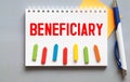 beneficiary word in a dictionary. beneficiary concept