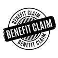 Benefit Claim rubber stamp