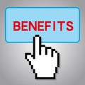 Benefits Concept Royalty Free Stock Photo