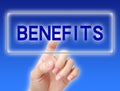 Benefits concept Royalty Free Stock Photo