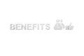 BENEFITS concept white background 3d Royalty Free Stock Photo