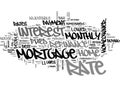 Benefits Of Mortgage Refinance Word Cloud