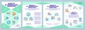 Benefits of personalized marketing mint brochure template