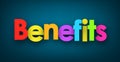 Benefits sign