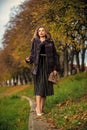 Benefits to wearing fur. elegant woman wear fur coat. beauty and fashion. autumn and winter style. Incomparable Warmth
