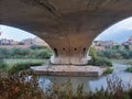 Benevento - Arcata del Ponte Calore dal basso