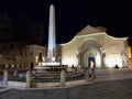 Benevento - Piazza Santa Sofia di notte