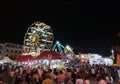 Benevento - Rides in the square for the Madonna delle Grazie