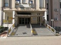 Benevento - Entrance to the Emergency Pavilion of the Civil Hospital