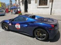 Benevento - Ferrari 488 GTB blu