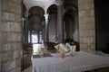 Benevento - Interno della chiesa di Santa Sofia dall`altare