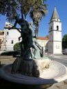 Benevento - modern fountain