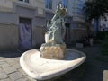 Benevento - Modern sculptural fountain