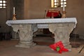 Benevento - Particolare dell`altare di Santa Sofia