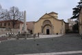 Benevento - Piazza Santa Sofia during the Coronavirus emergency