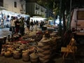 Benevento - Stalls at the Sacred Heart Festival