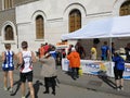 Benevento - Start of the Orientation Race in Piazza Castello